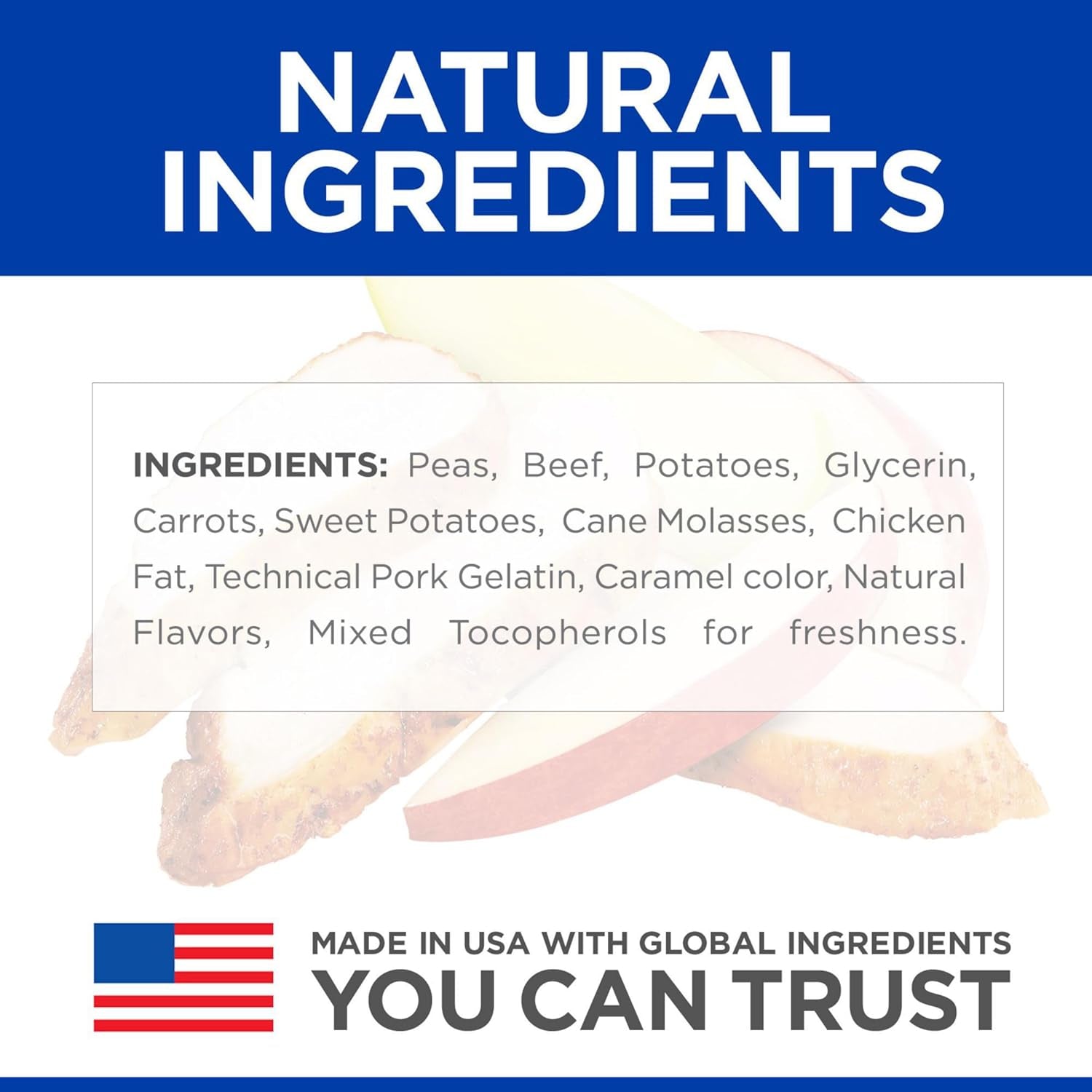Grain Free Soft Baked Naturals, All Life Stages, Great Taste, Dog Treats, Beef & Sweet Potato, 8 Oz Bag