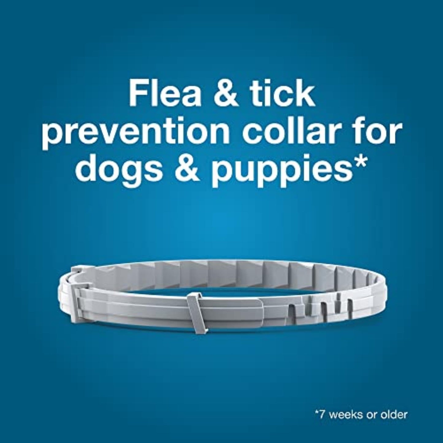 Small Dog Vet-Recommended Flea & Tick Treatment & Prevention Collar for Dogs under 18 Lbs. | 8 Months Protection