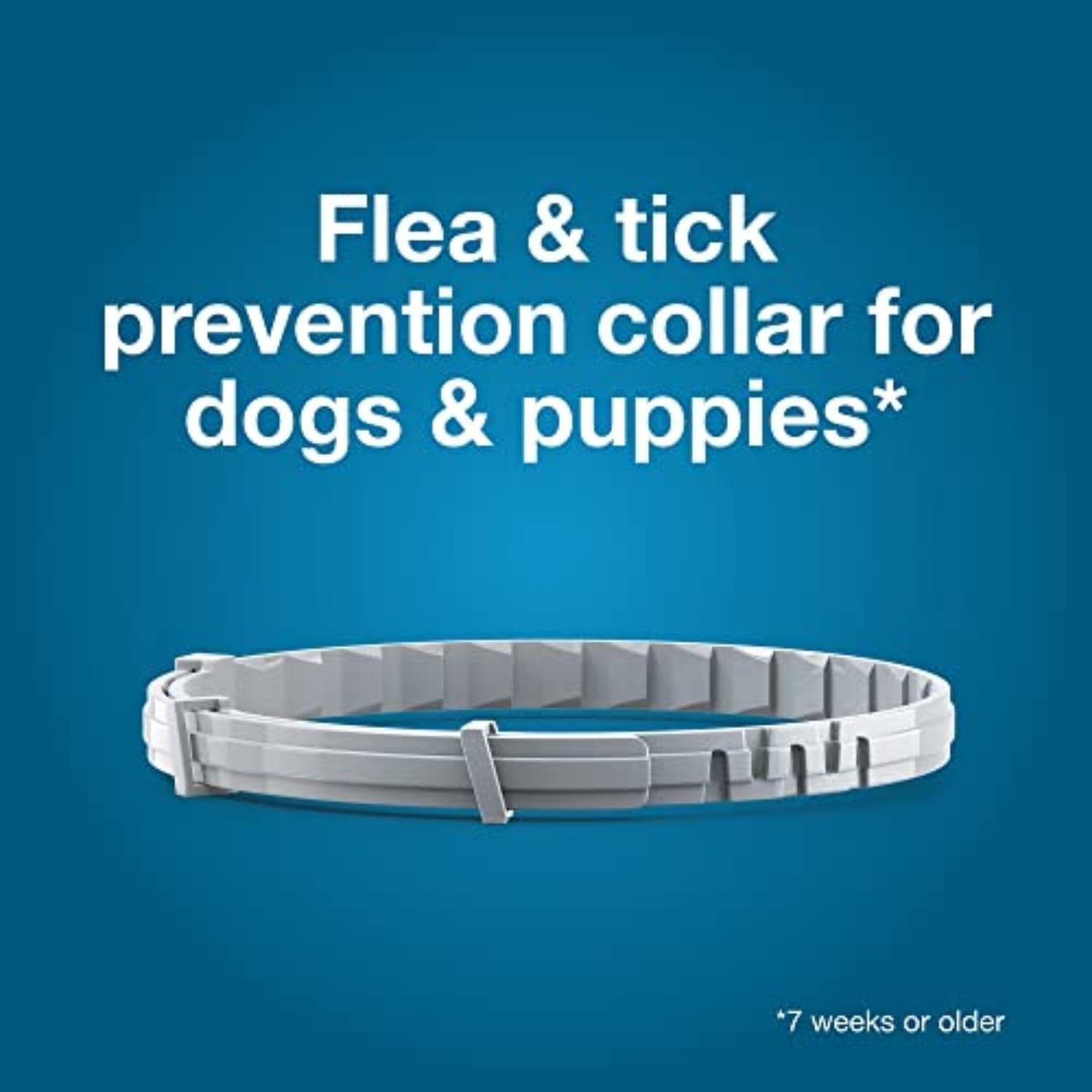 Small Dog Vet-Recommended Flea & Tick Treatment & Prevention Collar for Dogs under 18 Lbs. | 8 Months Protection