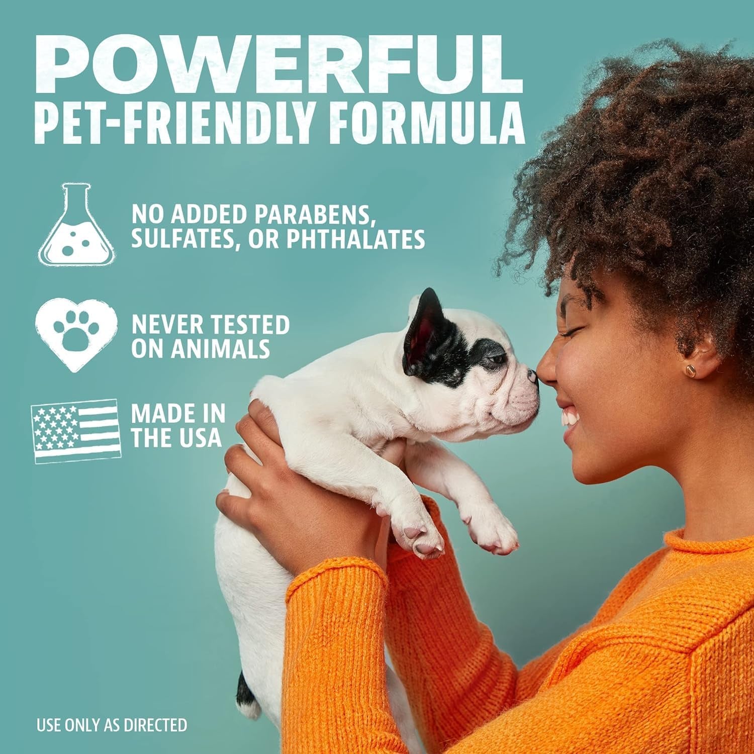 Pet Odor Eliminator for Dog and Cat Urine, Carpet Stains, and Strong Smells – Citrus Cleaner with Natural Orange Oil – 24 Oz