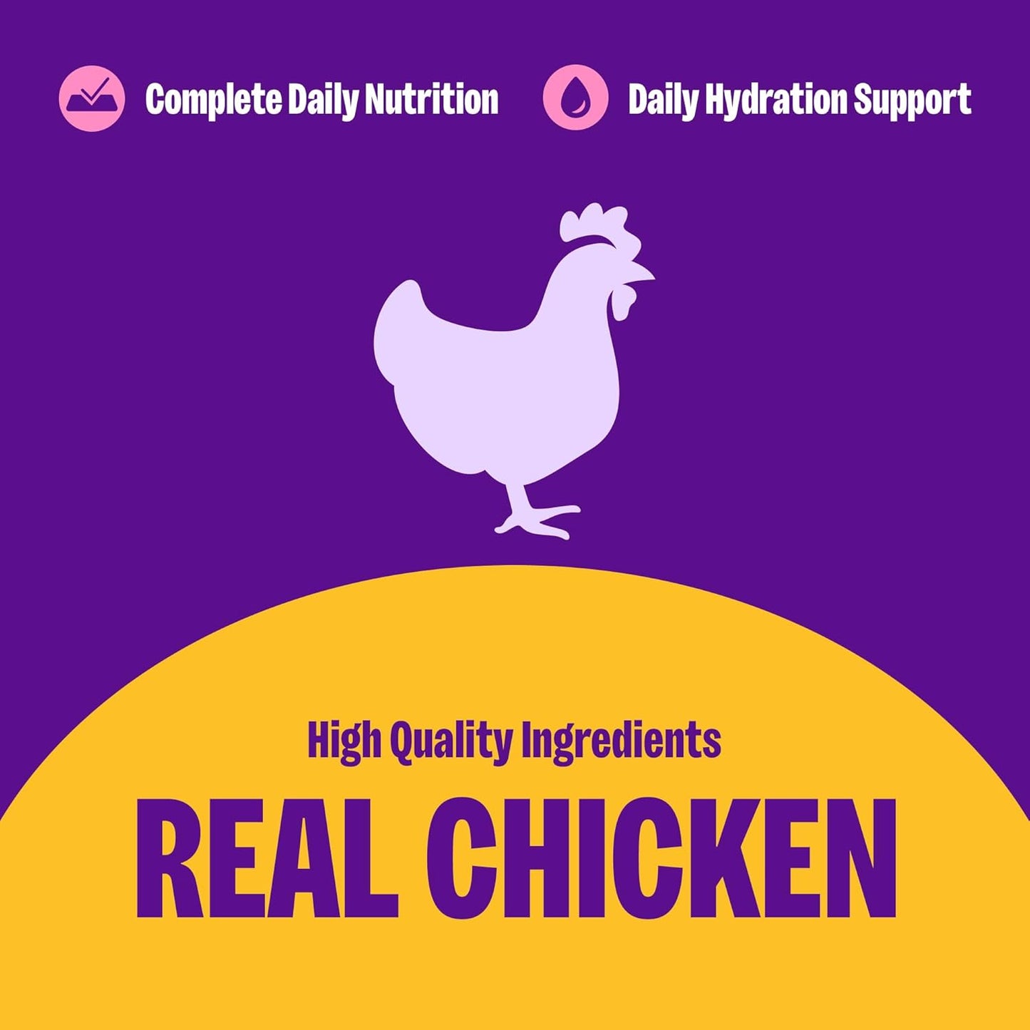 Complete Health Pate Adult Wet Cat Food, Natural, Protein-Rich, Grain Free, 3 Ounce, 24 Pack, (Chicken)