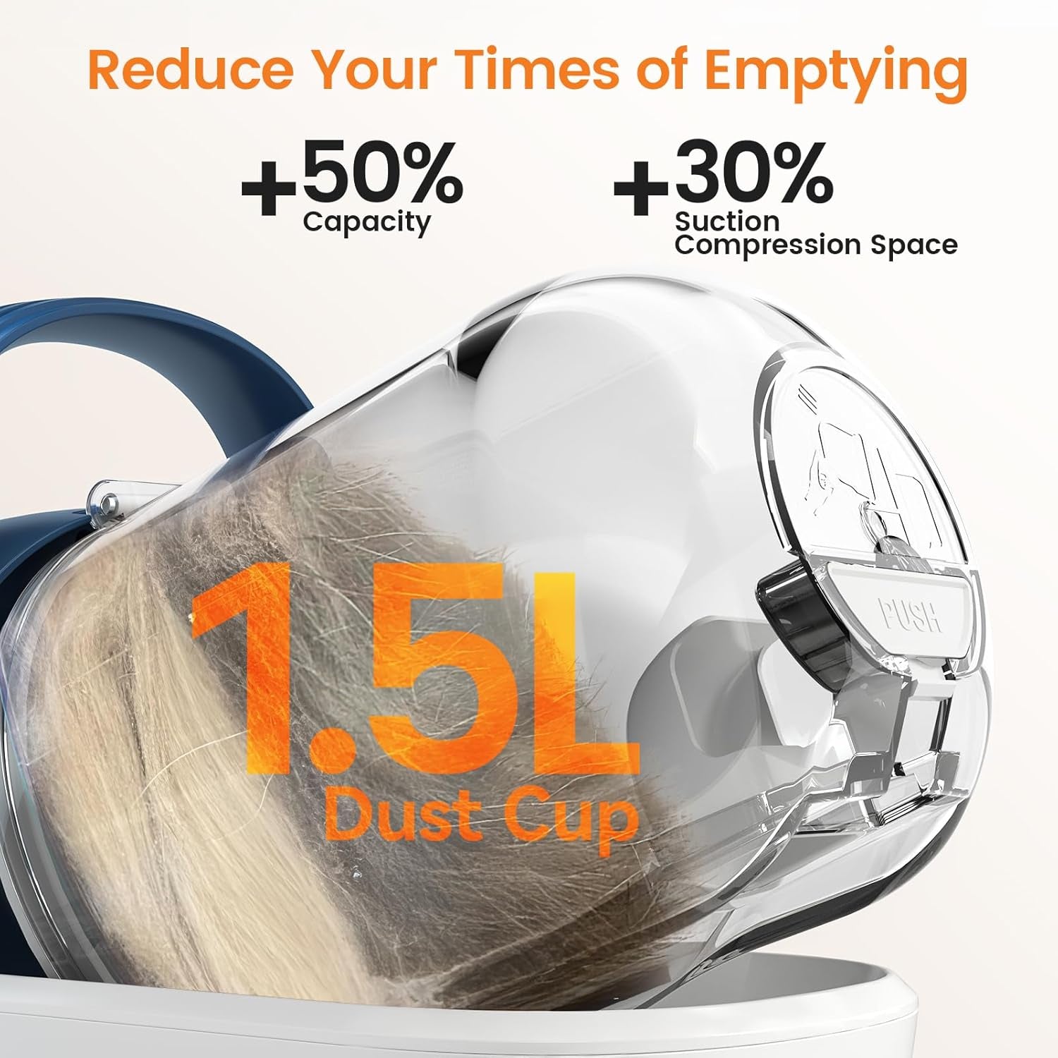 Dog Grooming Vacuum, Pet Grooming Vacuum with Clipper Nail Grinder, 1.5L Dust Cup Dog Deshedding Vacuum Brush with 7 Pet Grooming Tools for Shedding Pet Hair, Home Cleaning