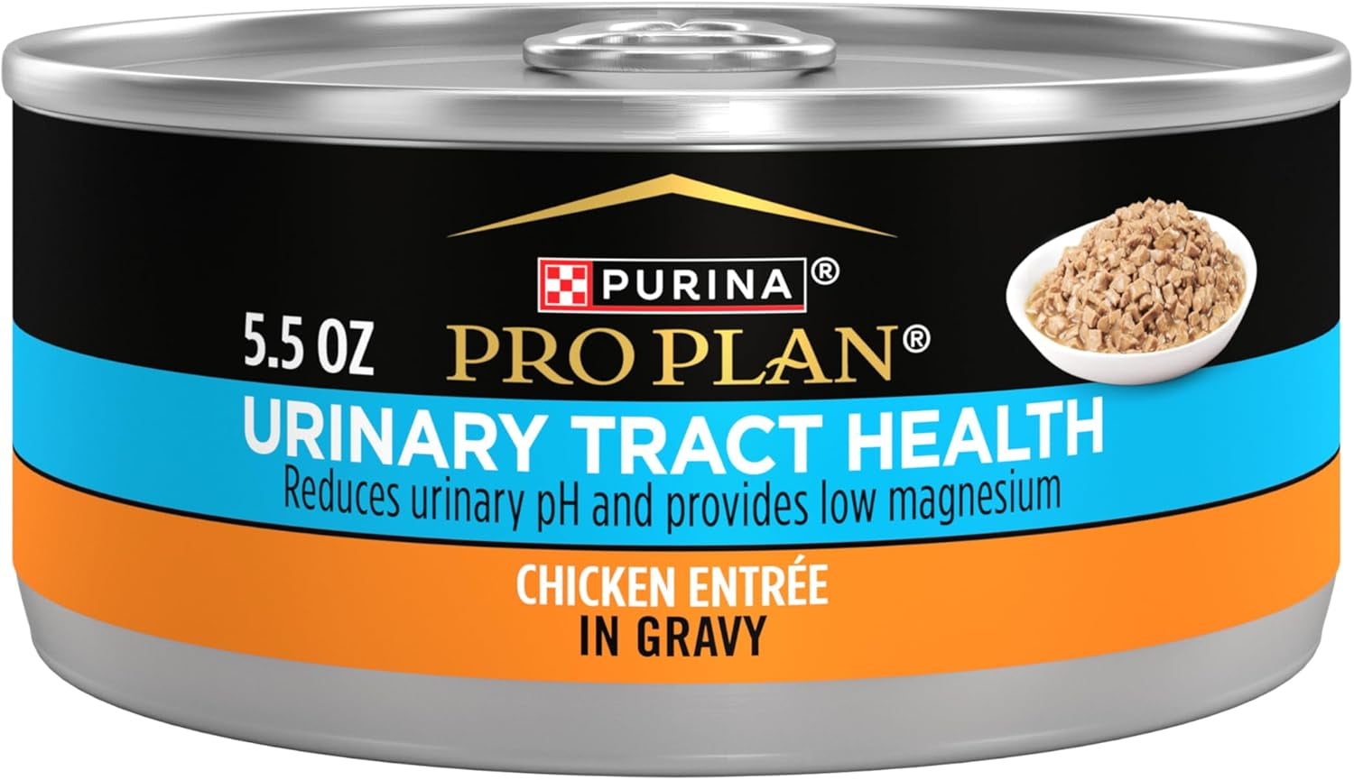 Urinary Tract Health Chicken Entree in Gravy Cat Food - (Pack of 24) 5.5 Oz. Cans
