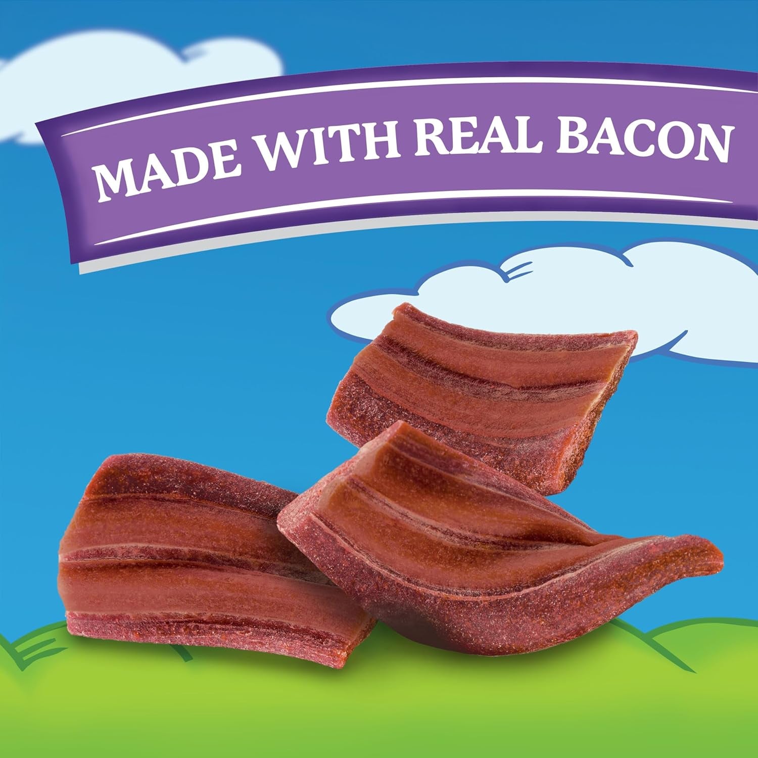 Dog Treats, Bacon Flavor, 47 Ounce, Made with Real Bacon