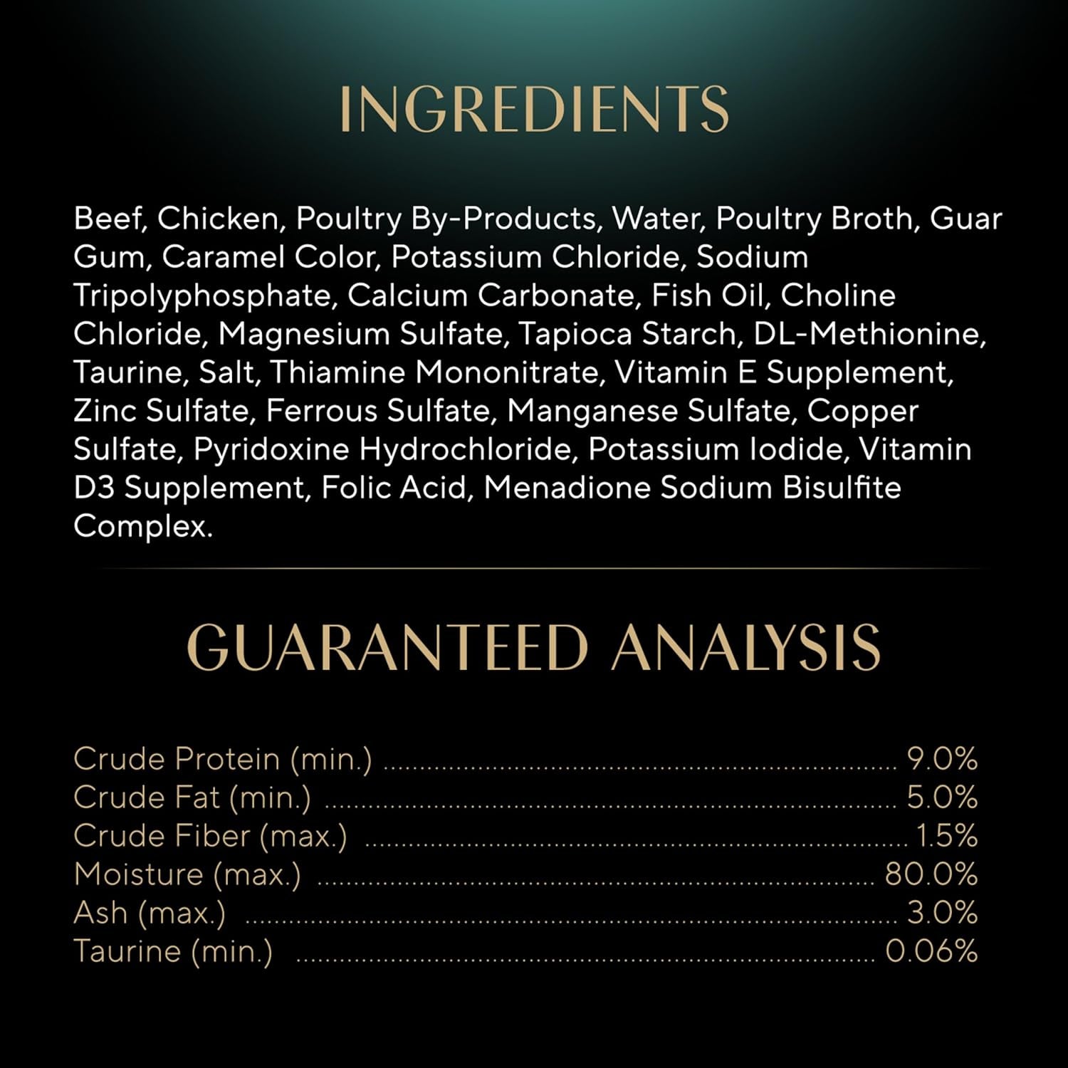 Perfect Portions Wet Cat Food Pate Tender Beef Entree, 2.6 Oz. Twin-Pack Trays (24 Count, 48 Servings)