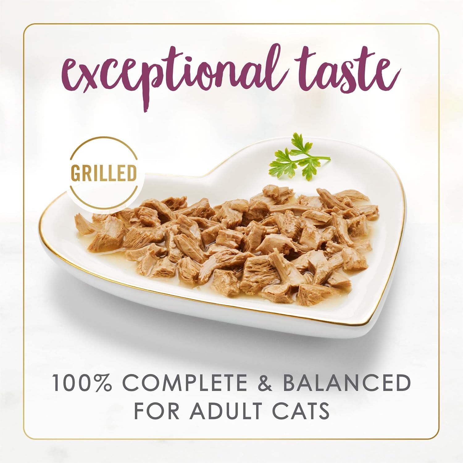 Purina  Grilled Wet Cat Food Chicken Feast in Wet Cat Food Gravy - (Pack of 24) 3 Oz. Cans