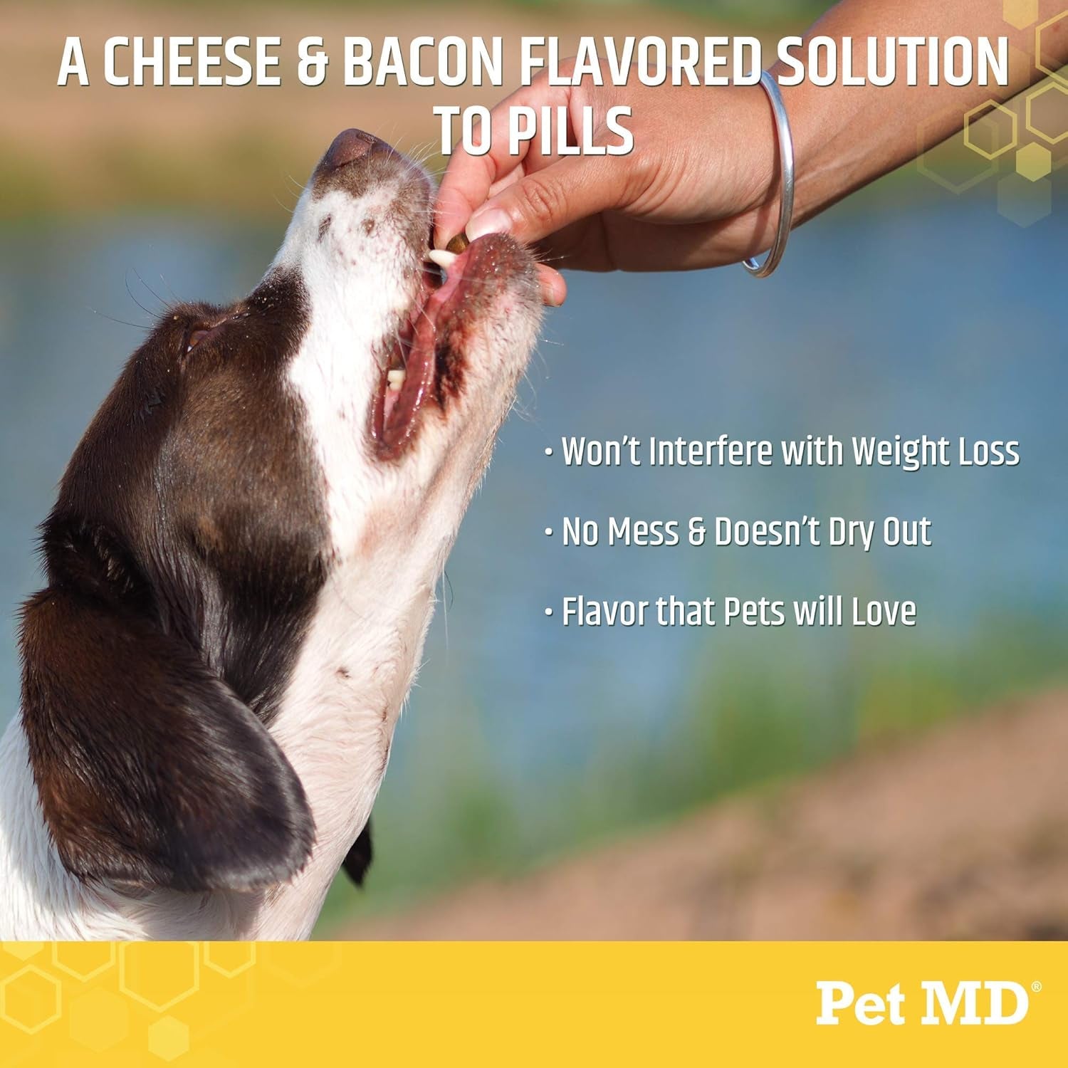 Wrap a Pill Cheese & Bacon Flavor Pill Paste for Dogs - Make a Pocket or Pouch to Hide Pills & Medication 4.2 Oz
