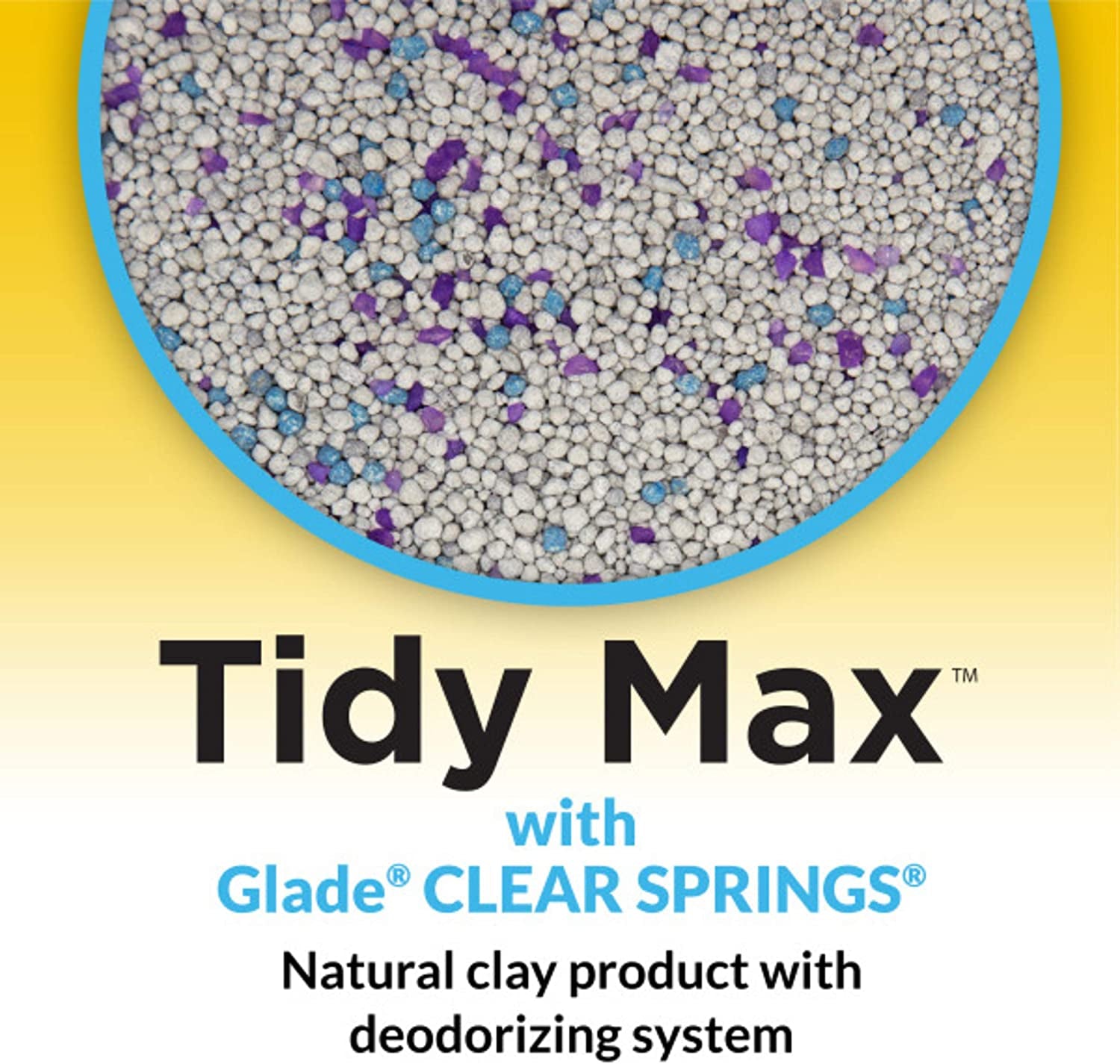 Purina  Clumping Cat Litter, Tidy Max 24/7 Performance Multi Cat Litter - 38 Lb. Box