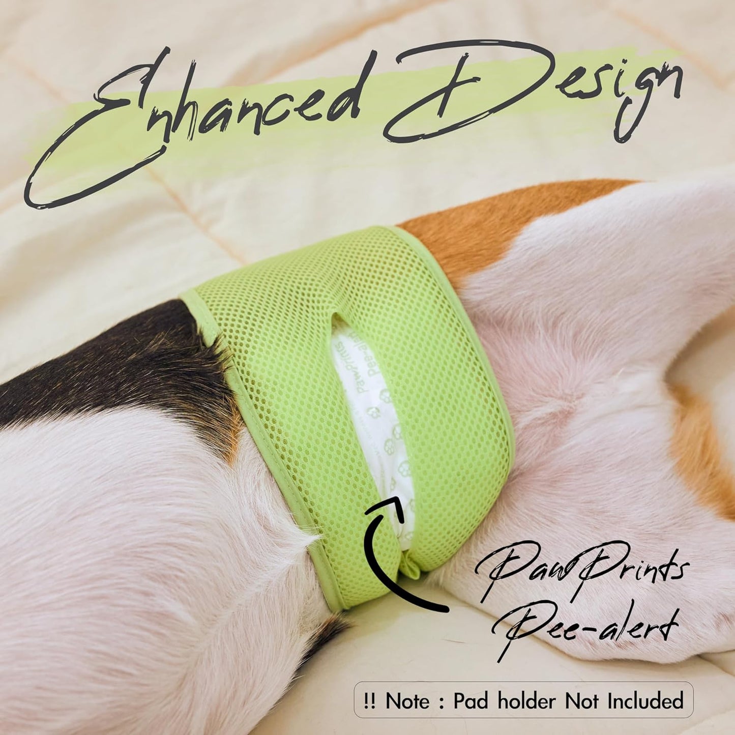 Dog Diaper Liners Booster Pads for Male and Female Dogs, 100Ct | Disposable Diaper Inserts Fit Most Reusable Pet Belly Bands, Wraps, and Washable Period Panties (X-Large (100 Count))