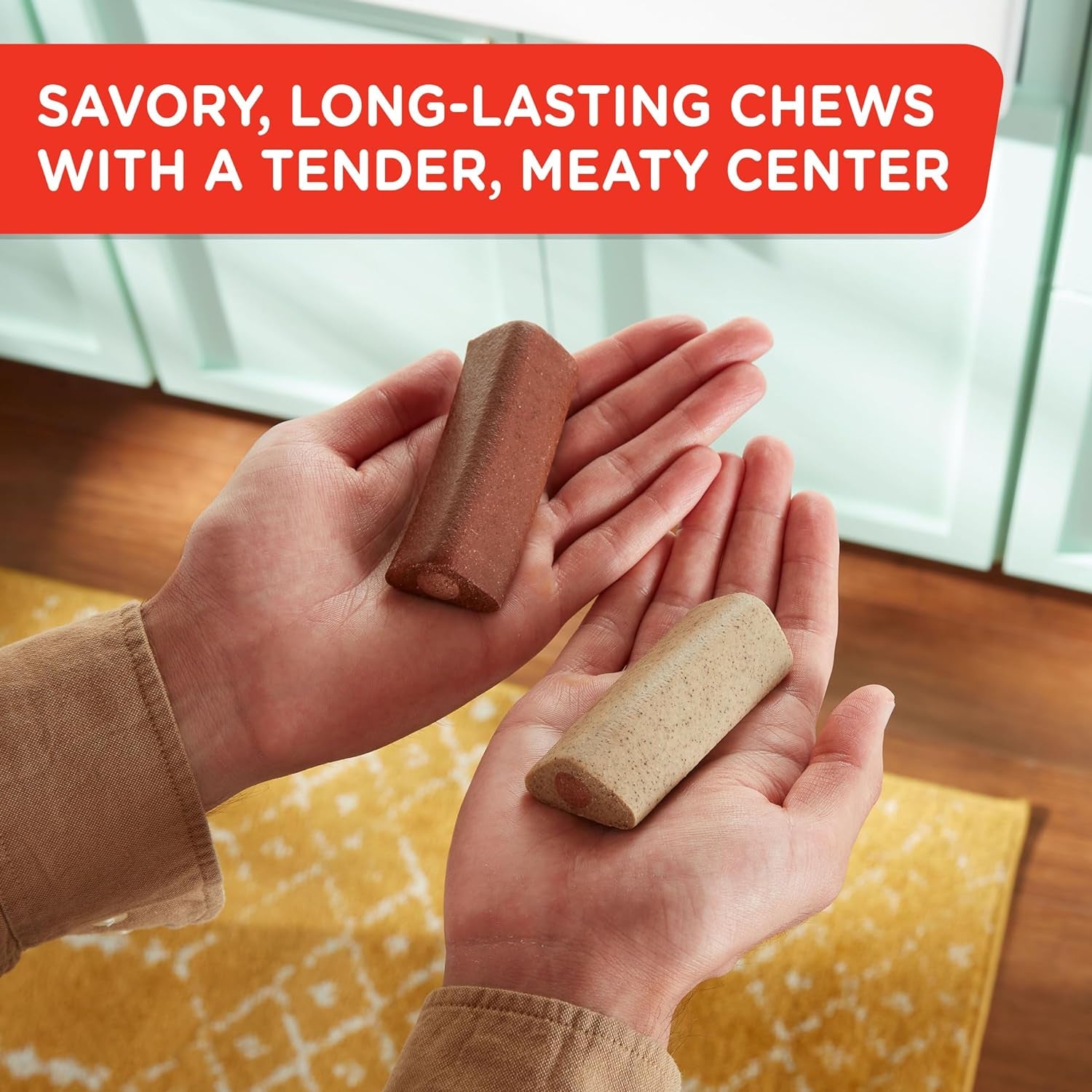 Rachael Ray  Soup Bones Long Lasting Dog Chews Variety Pack, 22 Count (Pack of 1)