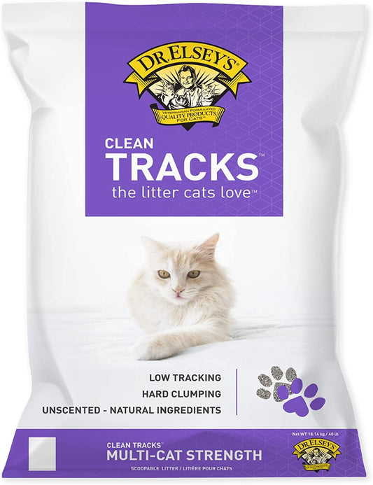 ® Clean Tracks Clumping Clay Cat Litter 40 Lb. Bag