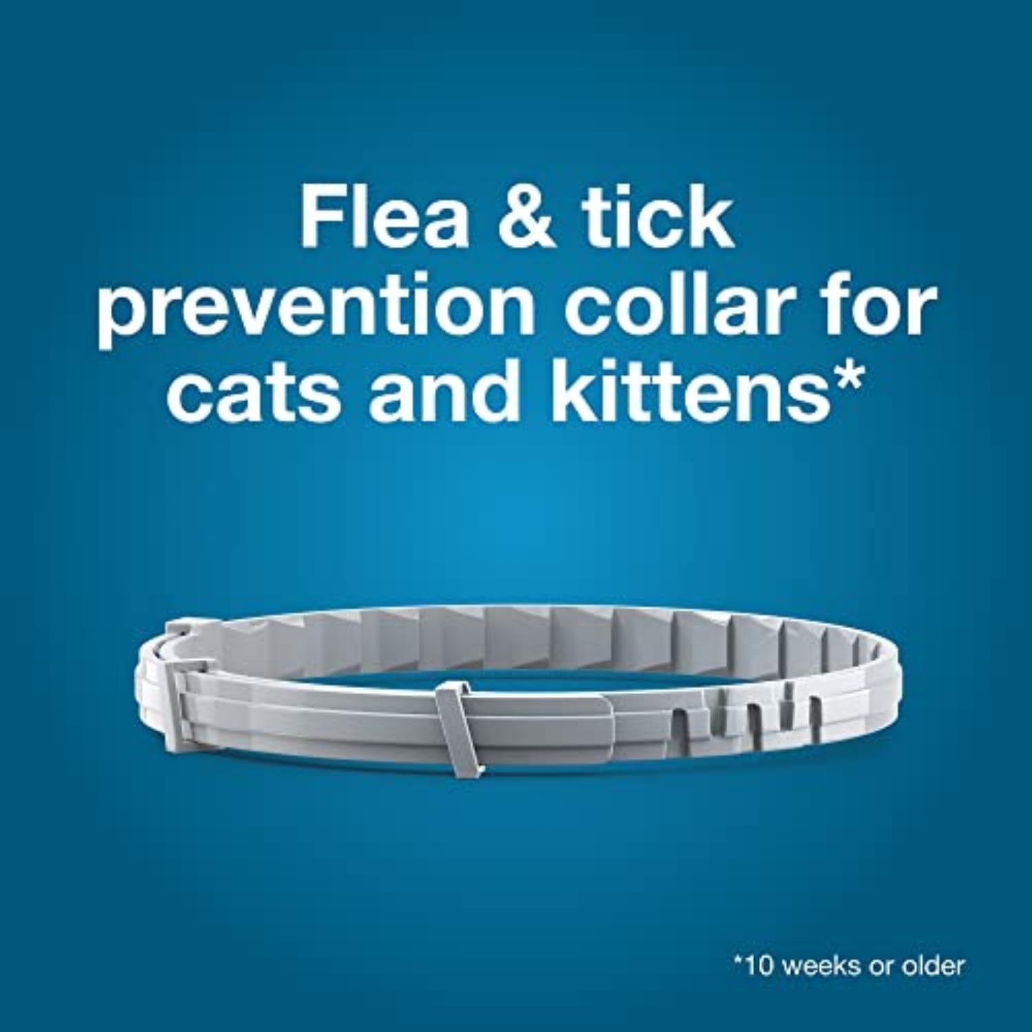 Cat Vet-Recommended Flea & Tick Treatment & Prevention Collar for Cats, 8 Months Protection | (Pack of 2)