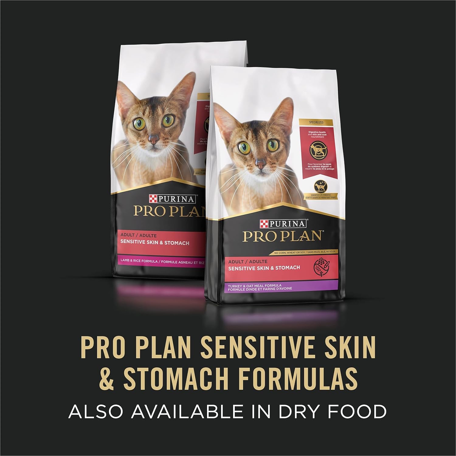 Sensitive Skin and Sensitive Stomach Cat Food Wet Pate, Grain Free Chicken Entree - (Pack of 24) 3 Oz. Cans