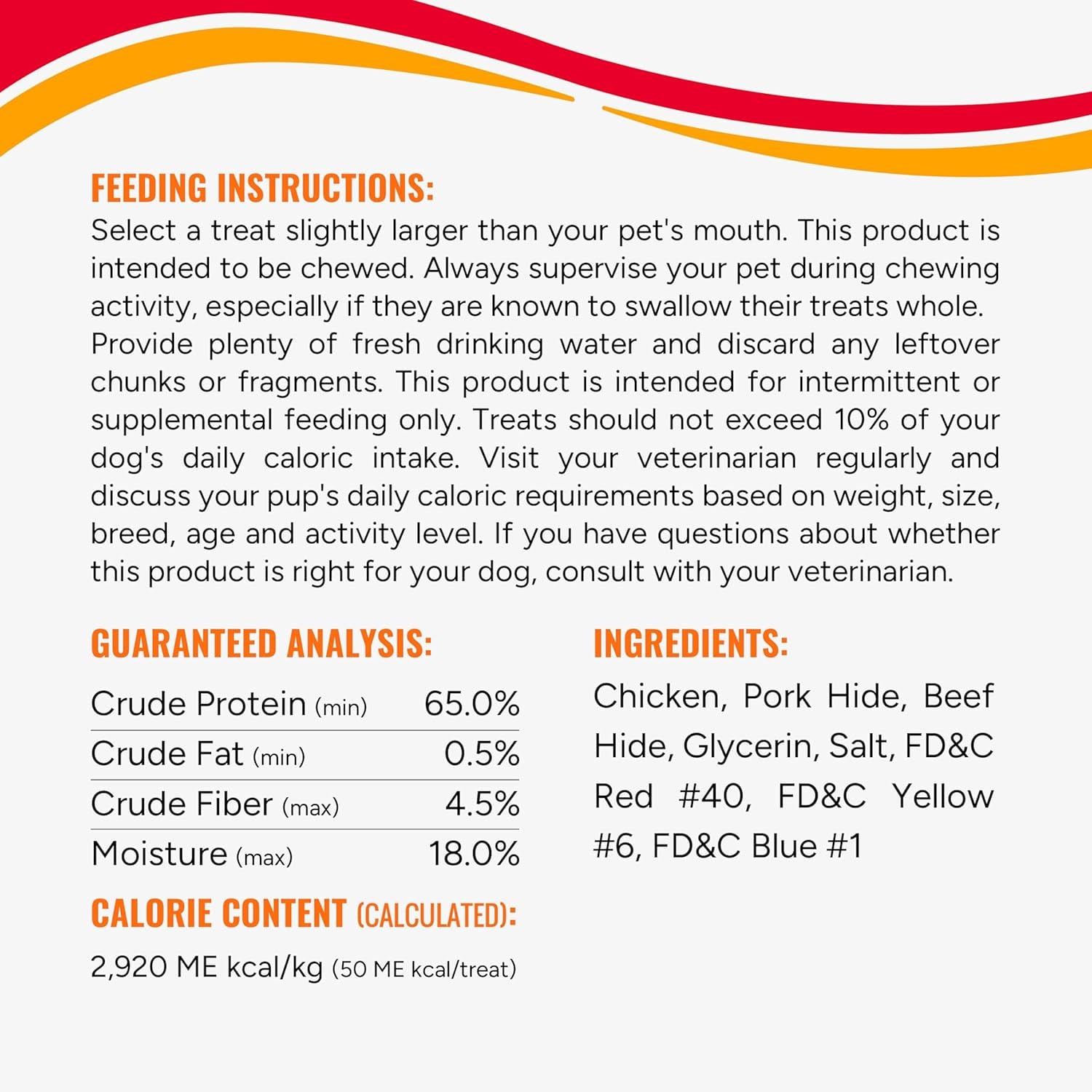 Good ‘N’ Fun Triple Flavor Wings Chews for All Dogs, 8 Ounces, Treat Your Dog to Long-Lasting Chews Made with Chicken, Beef Hide and Pork Hide