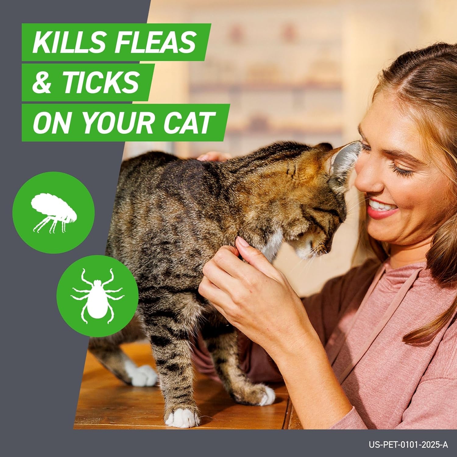 plus Flea and Tick Treatment for Cats over 1.5 Lbs. 6 Treatments