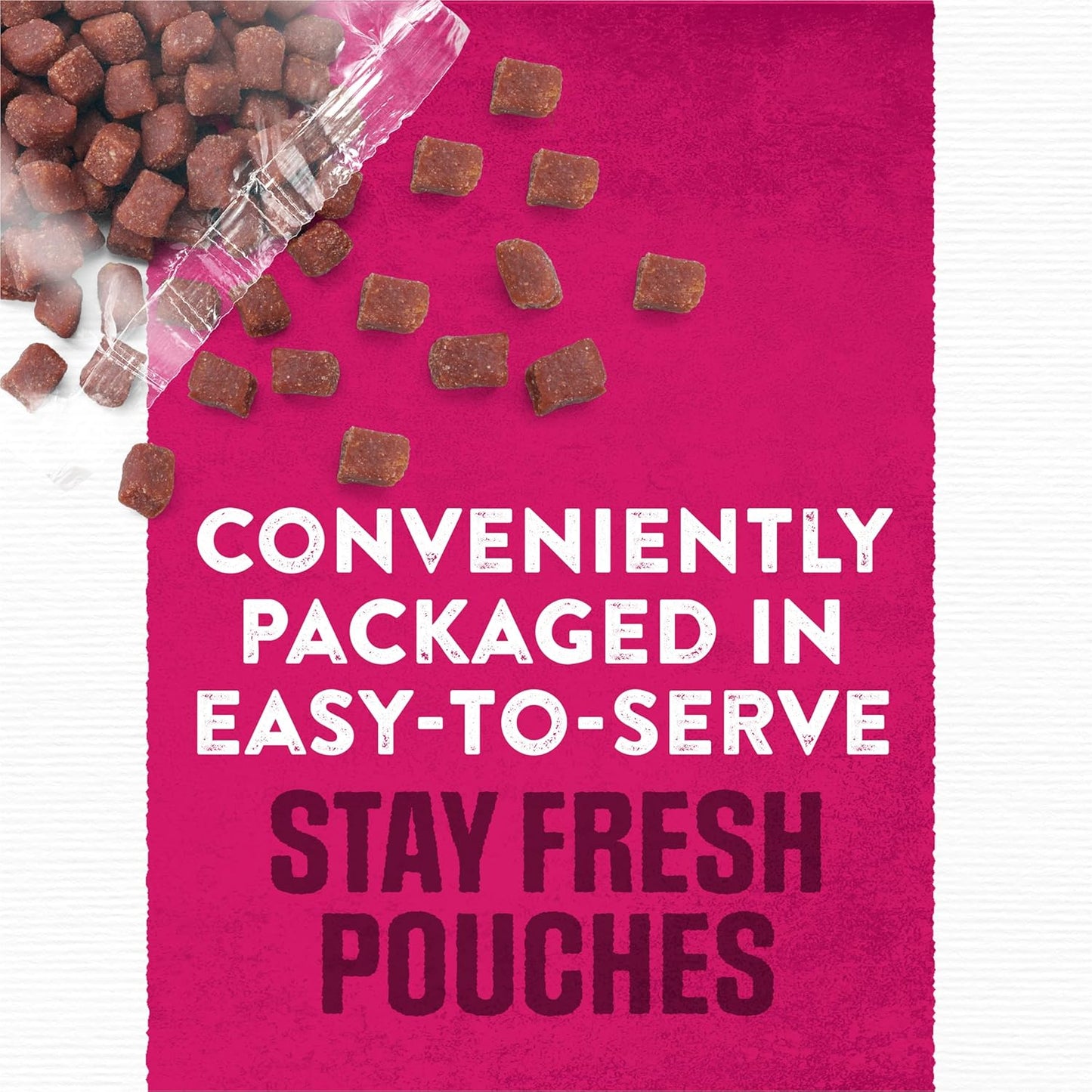 Purina Moist and Meaty Steak Flavor Soft Dog Food Pouches - 36 Ct. Pouch