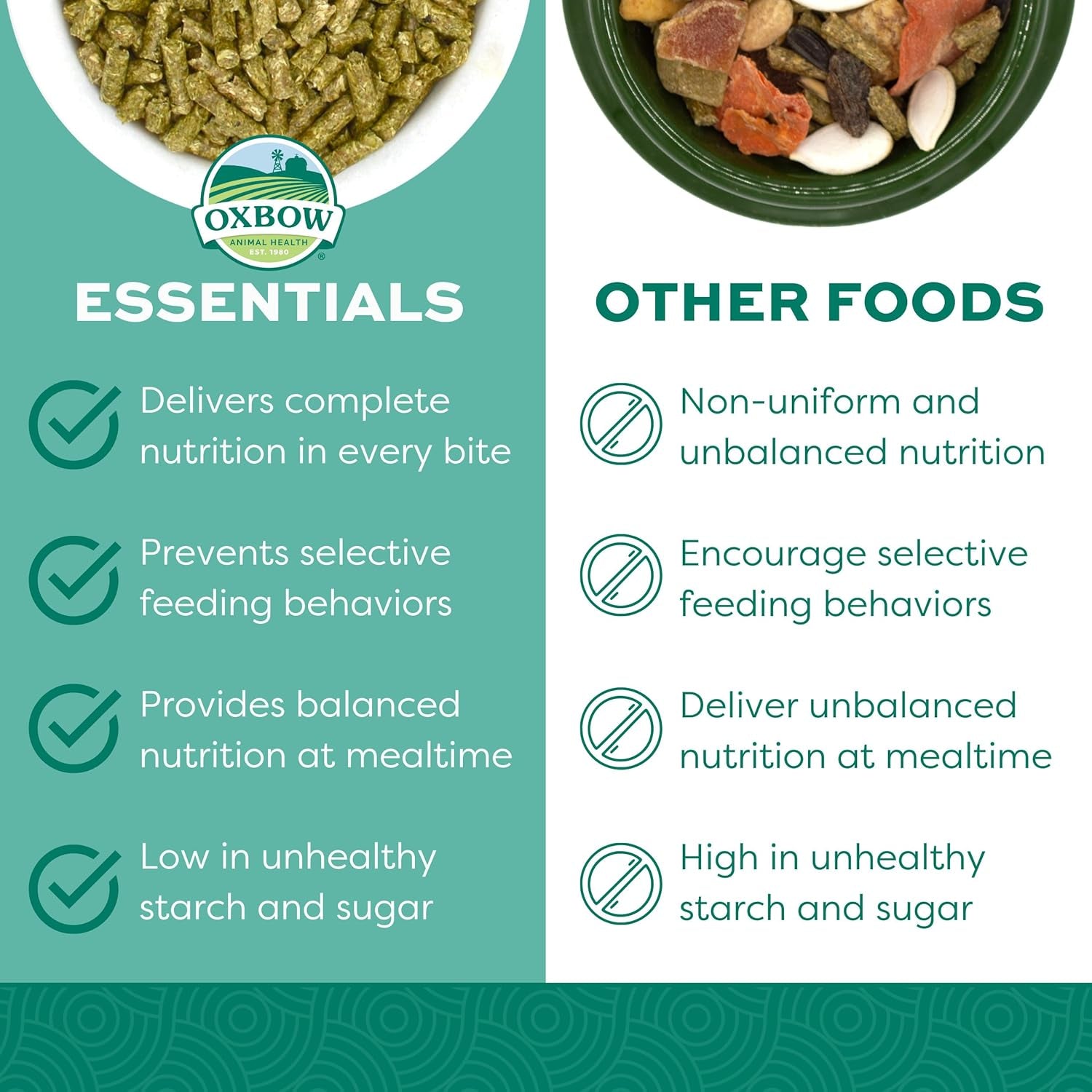 Essentials Guinea Pig Food, Adult Guinea Pig, Made with  Timothy Hay, Pet Food Pellets with Vitamin C, Small Animal Pet Products, Made in USA, High Fiber, 10 Lb. Bag