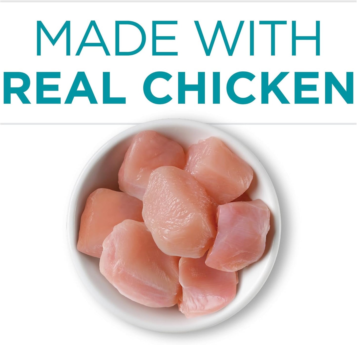 Natural High Protein Cat Food, Chicken Recipe in Wet Cat Food Gravy - (Pack of 24) 3 Oz. Pull-Top Cans