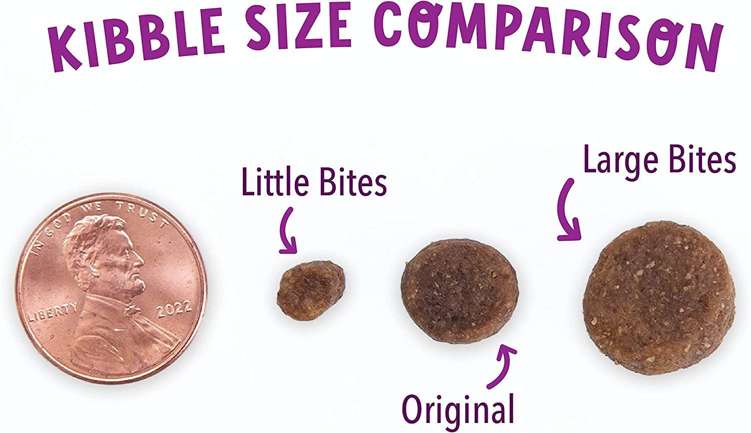 Little Bites Dry Dog Food for Small Breeds, Chicken & Brown Rice Recipe, with Probiotics & Superfoods for Digestion & Coat Health, 4 Lb Bag (Pack of 1)