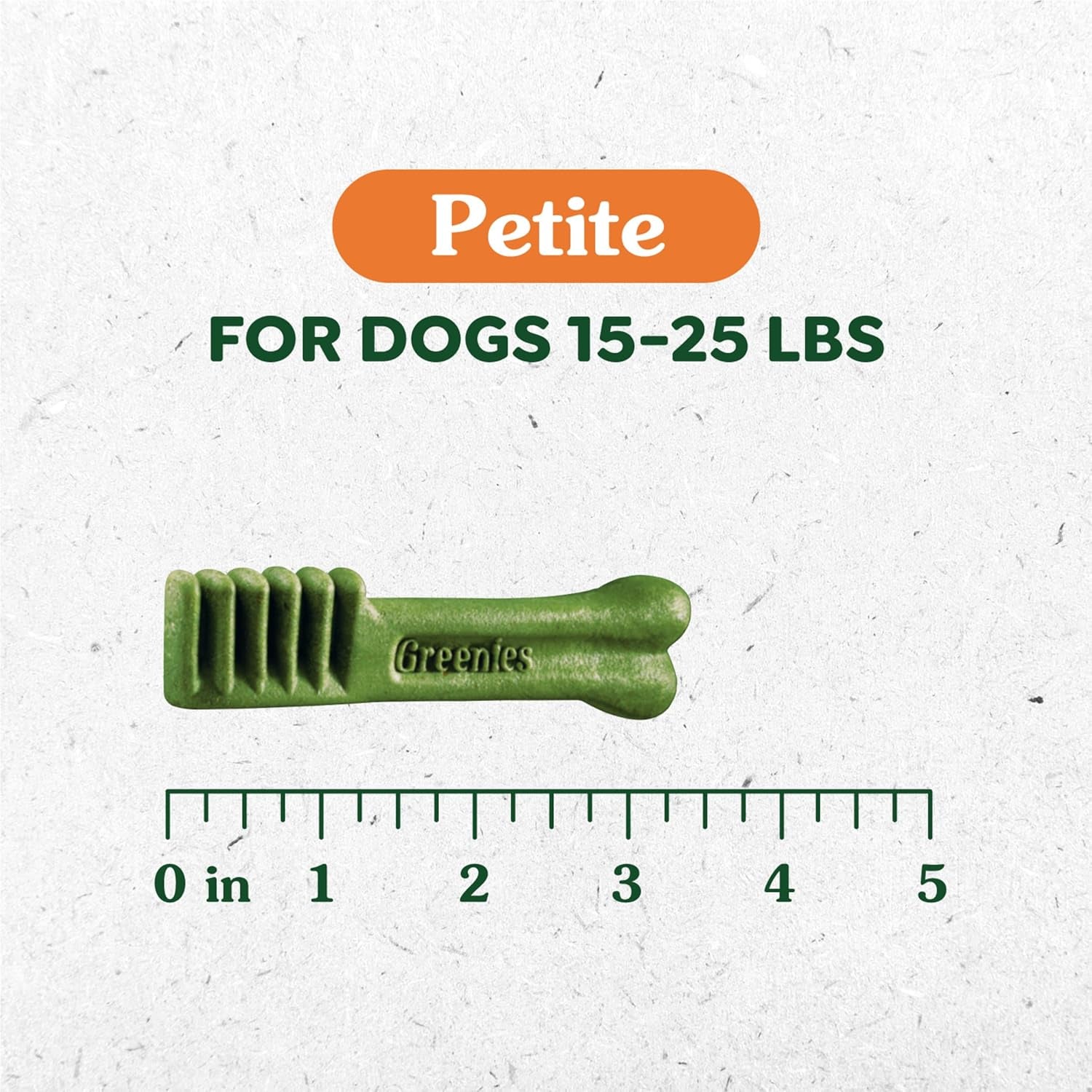 Petite Dental Dog Treats, 3-Flavor Variety Pack, (3) 12 Oz. Pouches, 60 Total Treats