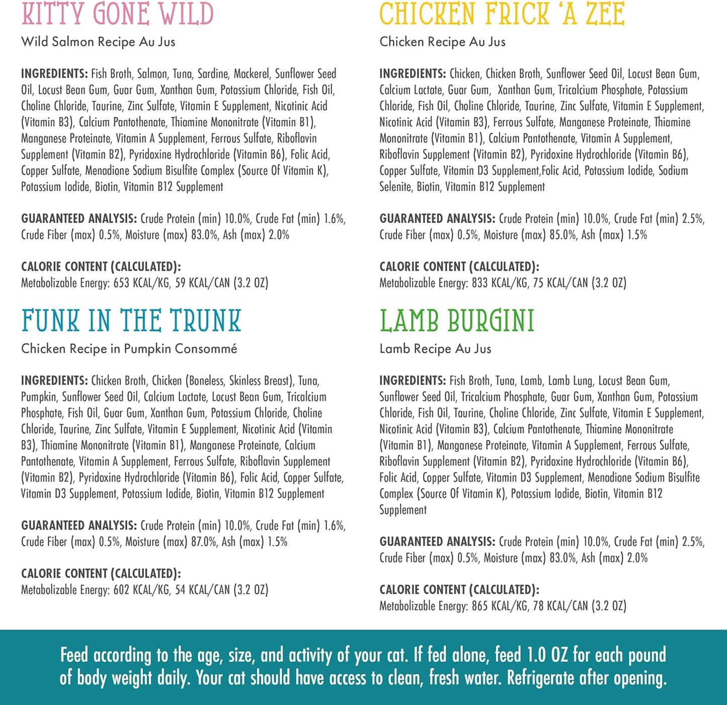 Cats in the Kitchen, Kitchen Cuties Variety Pack, Wet Cat Food, 6Oz Cans (Pack of 24)