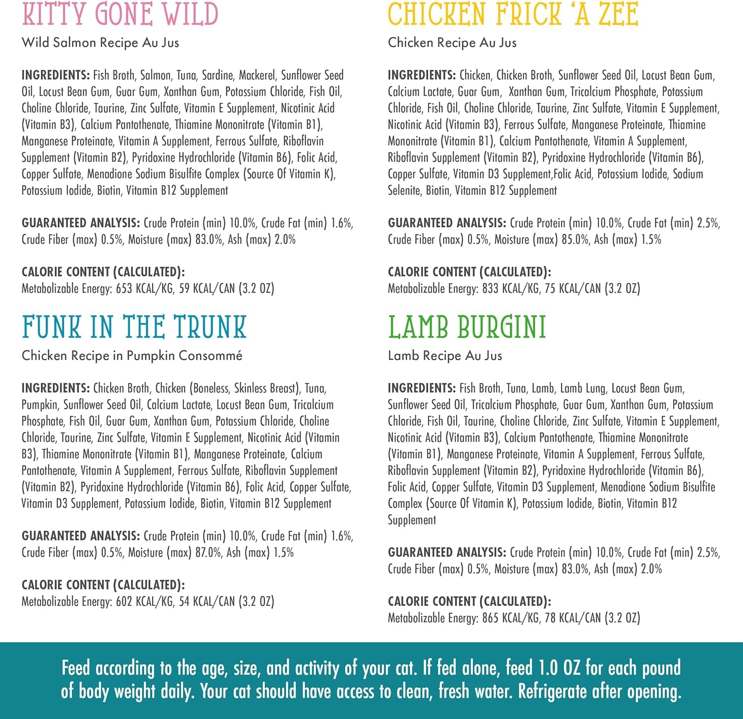 Cats in the Kitchen, Kitchen Cuties Variety Pack, Wet Cat Food, 6Oz Cans (Pack of 24)