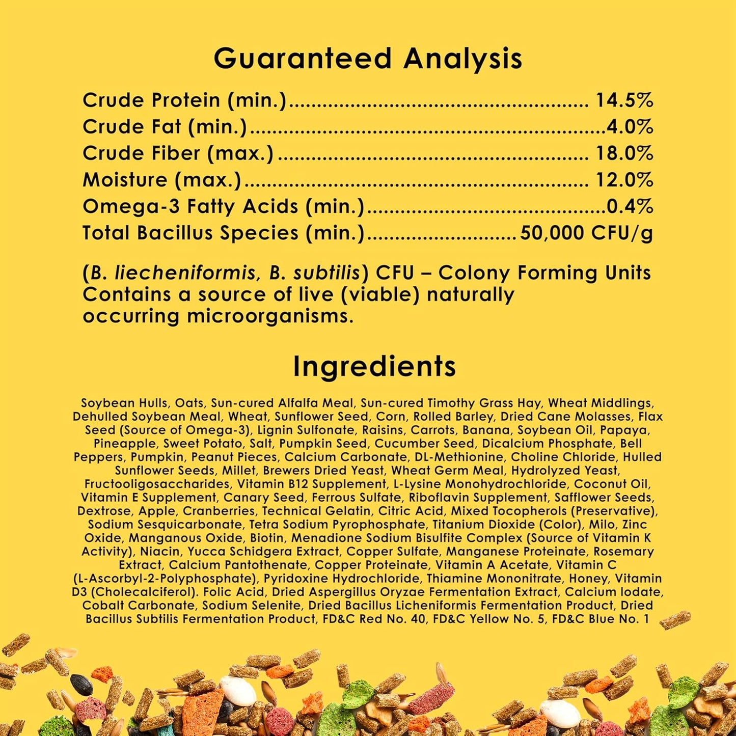 Fiesta Rabbit Food, Nutritious and Fun Blend, Supports Dental Health and Digestion, 20 Pounds