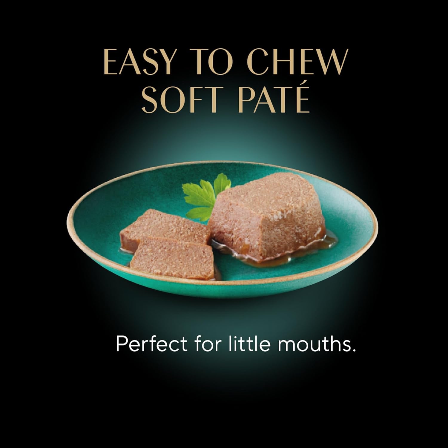 Perfect Portions Kitten Wet Cat Food Pate Chicken Entree and Salmon Entree, 2.6 Oz. Twin-Pack Trays (12 Count, 24 Servings) (Pack of 2)