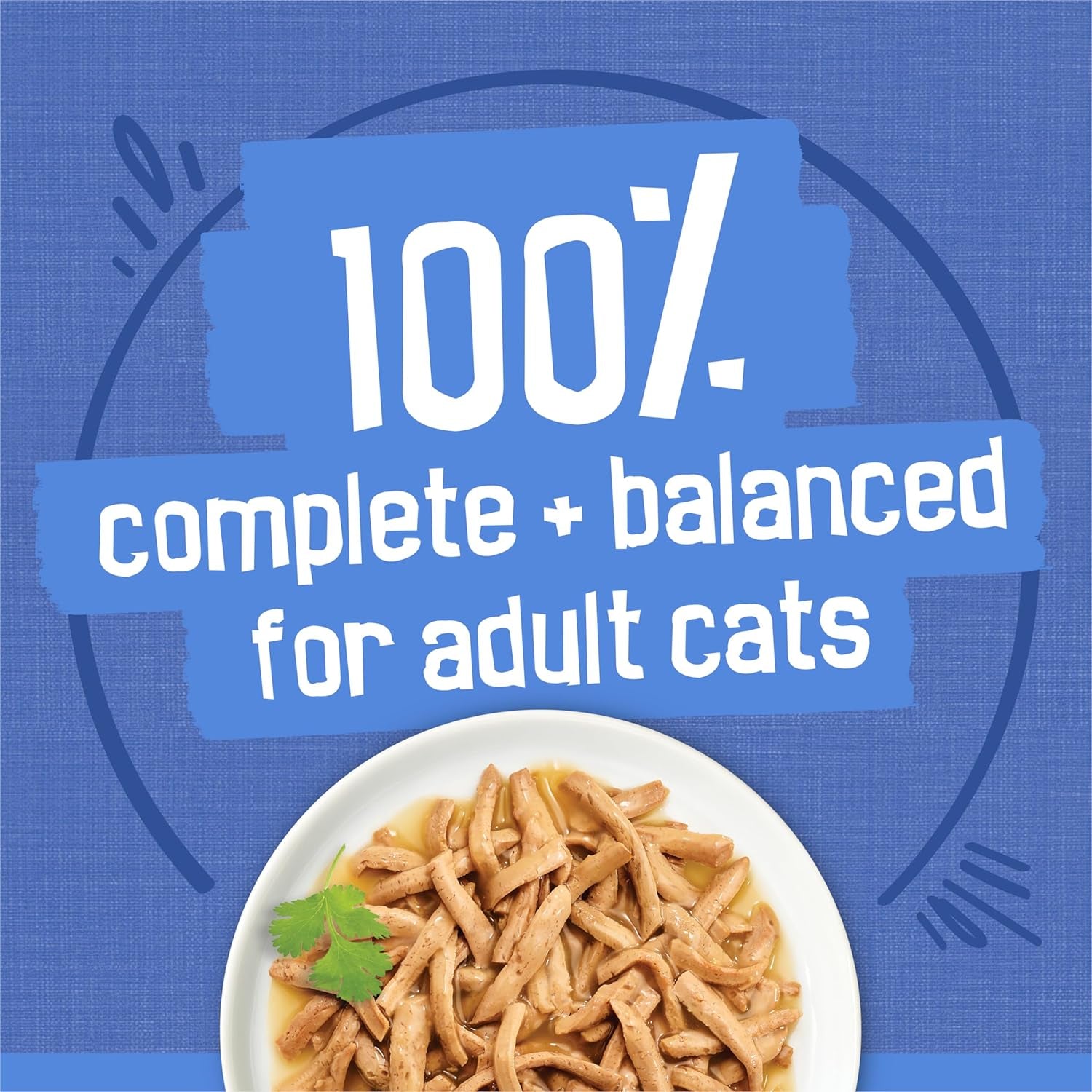 Purina  Wet Cat Food Variety Pack, Shreds with Beef, Turkey & Cheese, Chicken & Salmon, Ocean Whitefish & Tuna - Indoor Canned Cat Food Wet Gravy - (Pack of 40) 5.5 Oz Cans
