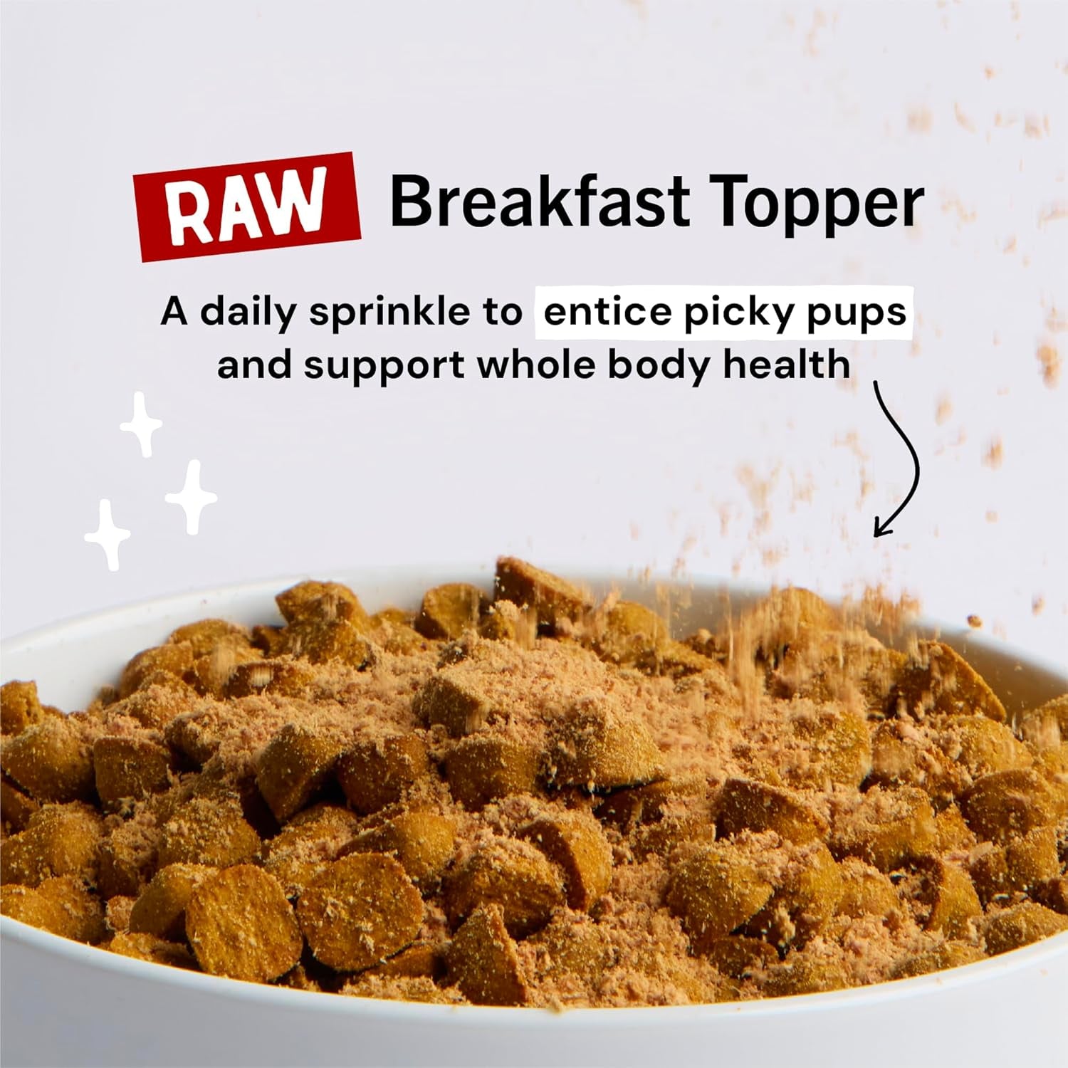 Marie'S Magical Breakfast Sprinkles Freeze-Dried Raw Bacon, Egg & Cheese Recipe Grain-Free Dog Food Topper, 7-Oz Bag