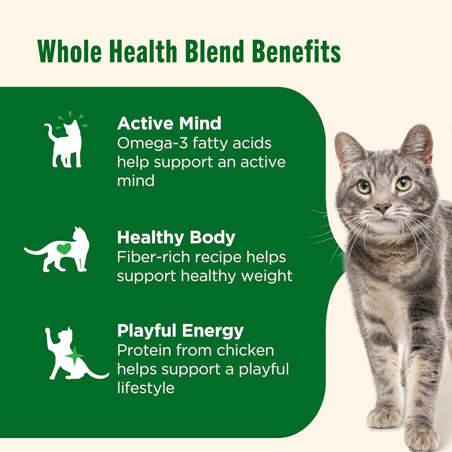 Premium Natural Dry Cat Food, Real Chicken & Brown Rice Recipe, 14 Pounds (Packaging May Vary), (Rachael Ray )