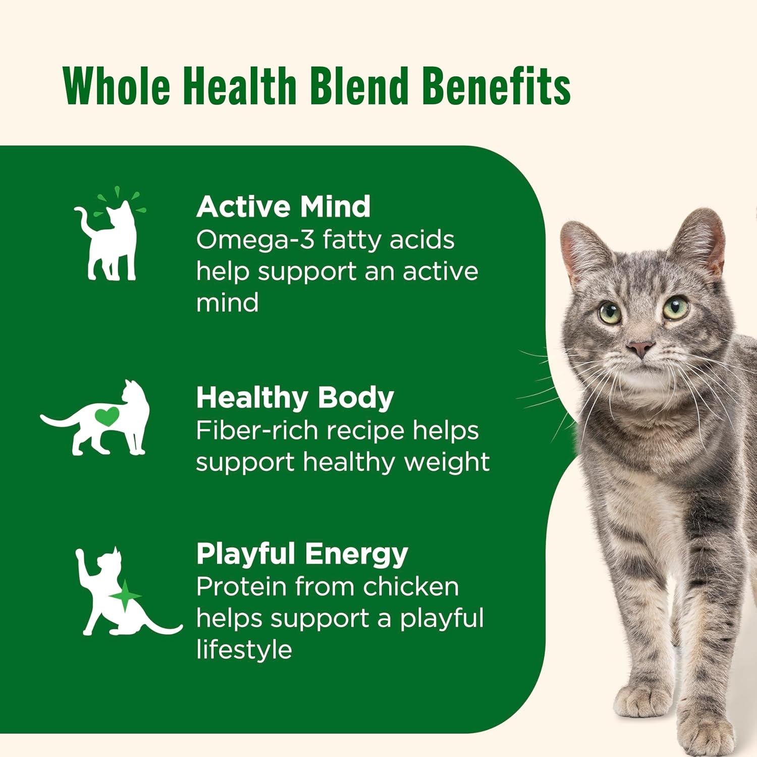 Premium Natural Dry Cat Food, Real Chicken & Brown Rice Recipe, 14 Pounds (Packaging May Vary), (Rachael Ray )