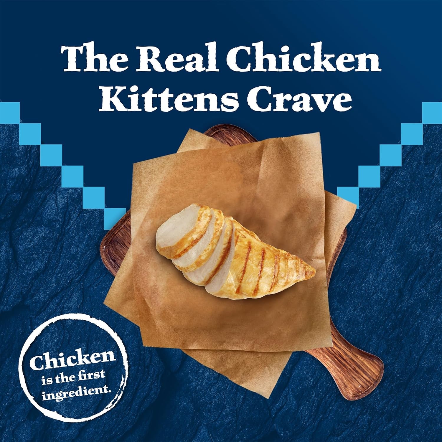 Blue Buffalo Wilderness Natural Kitten Dry Cat Food, with DHA and ARA to Support Brain and Eye Development, High-Protein and Grain-Free Diet, Chicken, 5-Lb. Bag